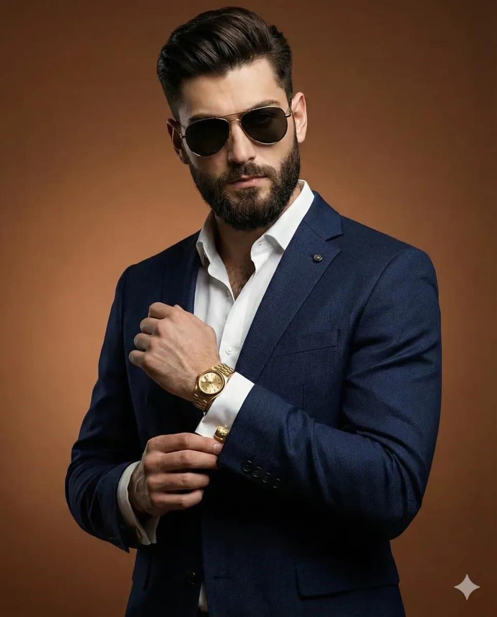 Male Portraits AI 图像提示词 prompt 4