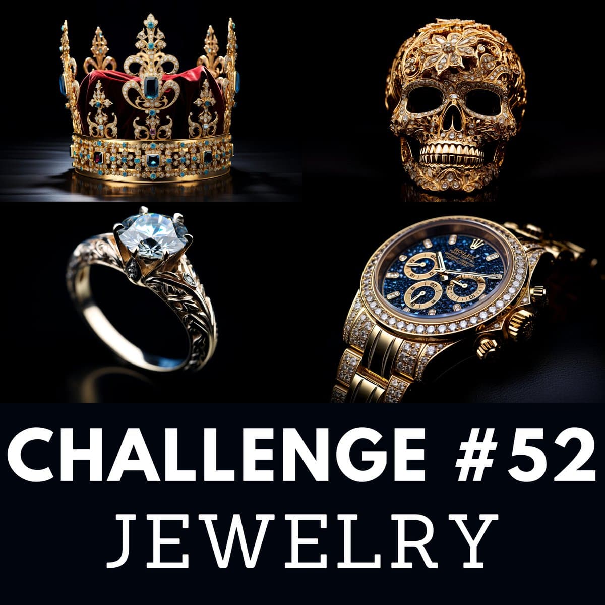 Jewelry & Accessories AI Image Prompts reference 1