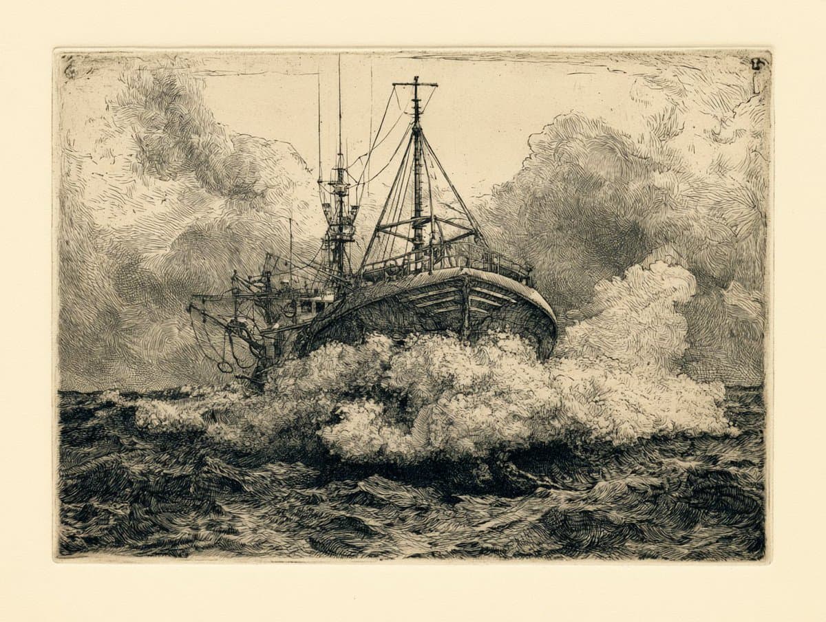 Engraving & Etching Style AI Image Prompts reference 1