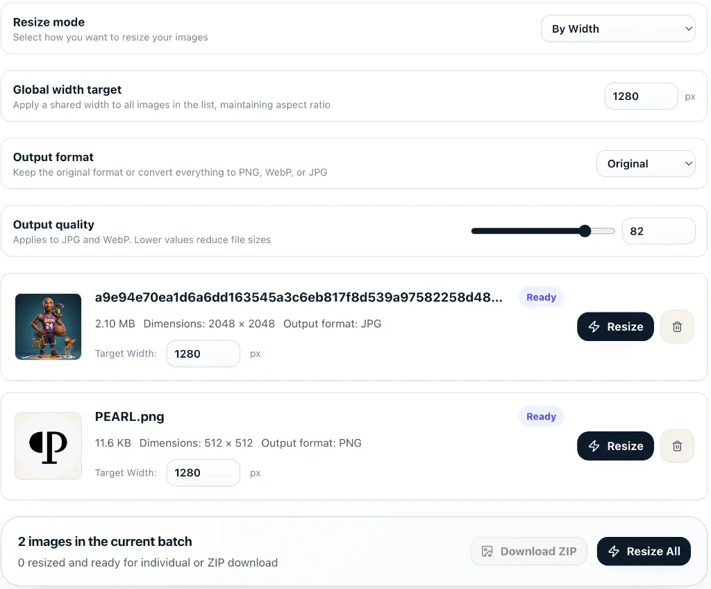 Example Preview
